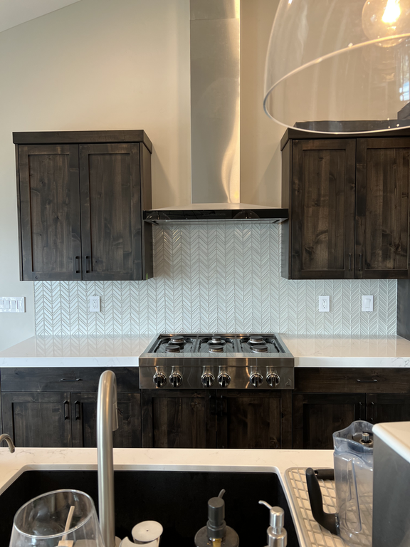 Custom Cabinetry & Range Fitting