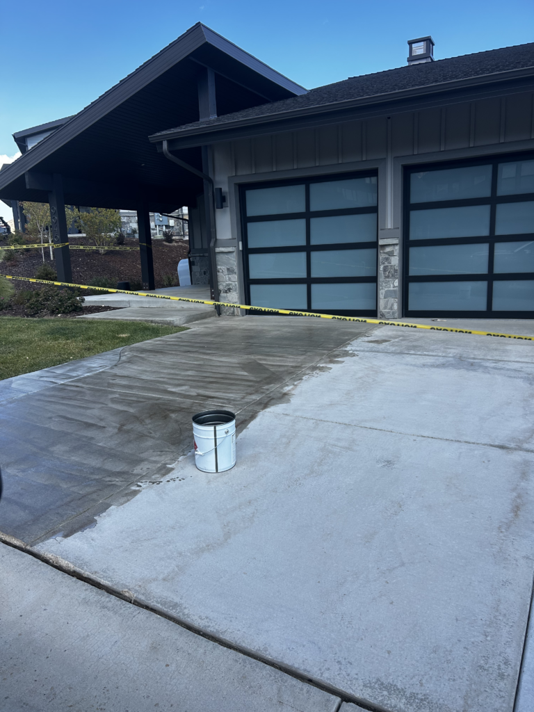 Driveway Pour & Finishing